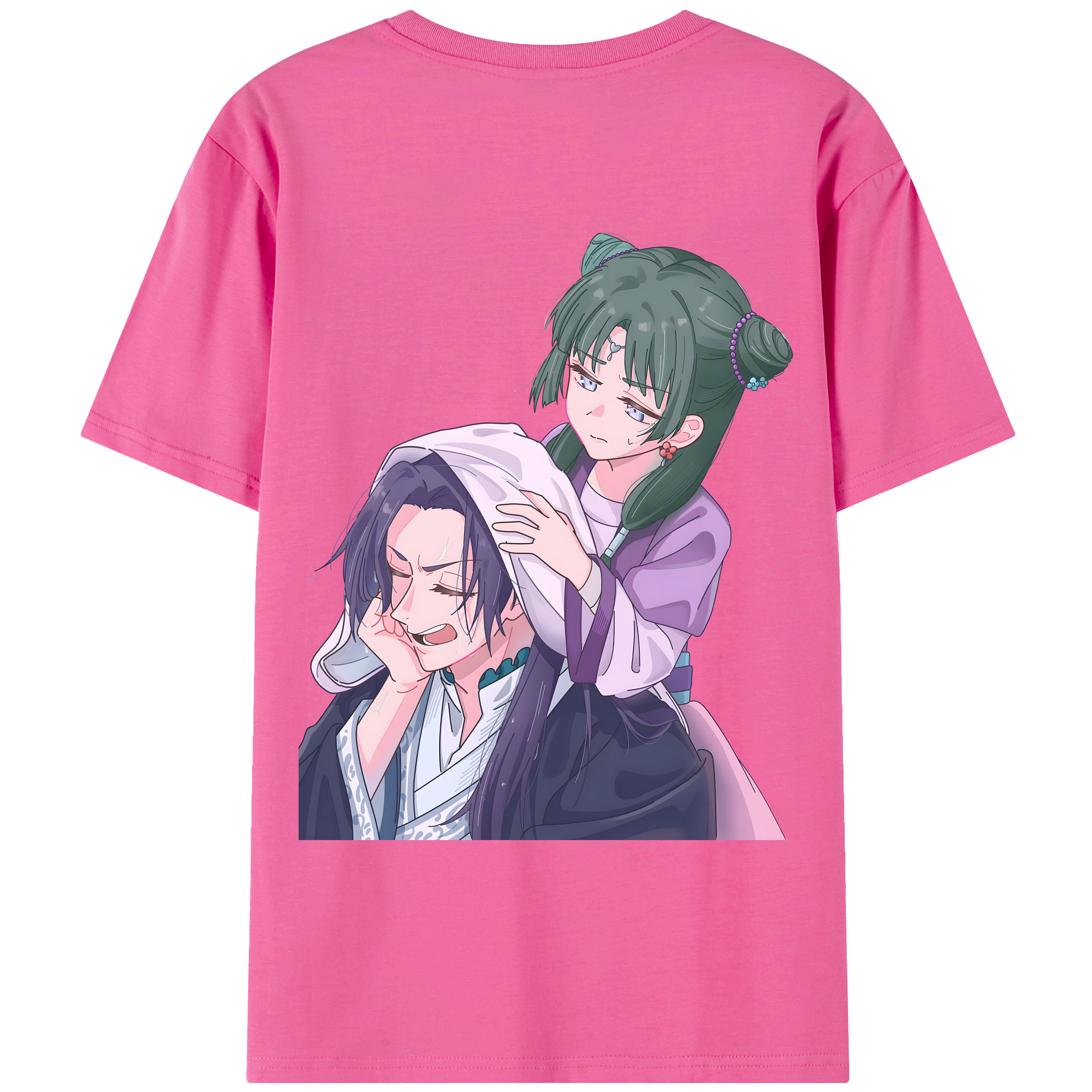 （画像用） 薬屋のひとりごと The Apothecary Diaries レディース半袖Tシャツ(バックプリント)